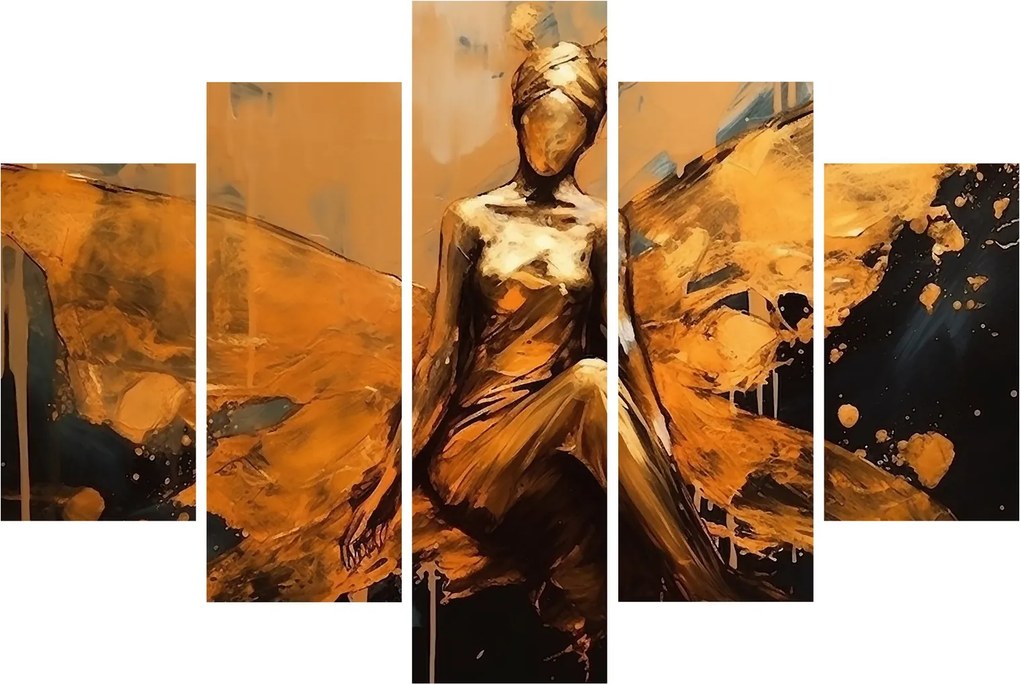 Obraz - Abstrakcia víly (150x105 cm)