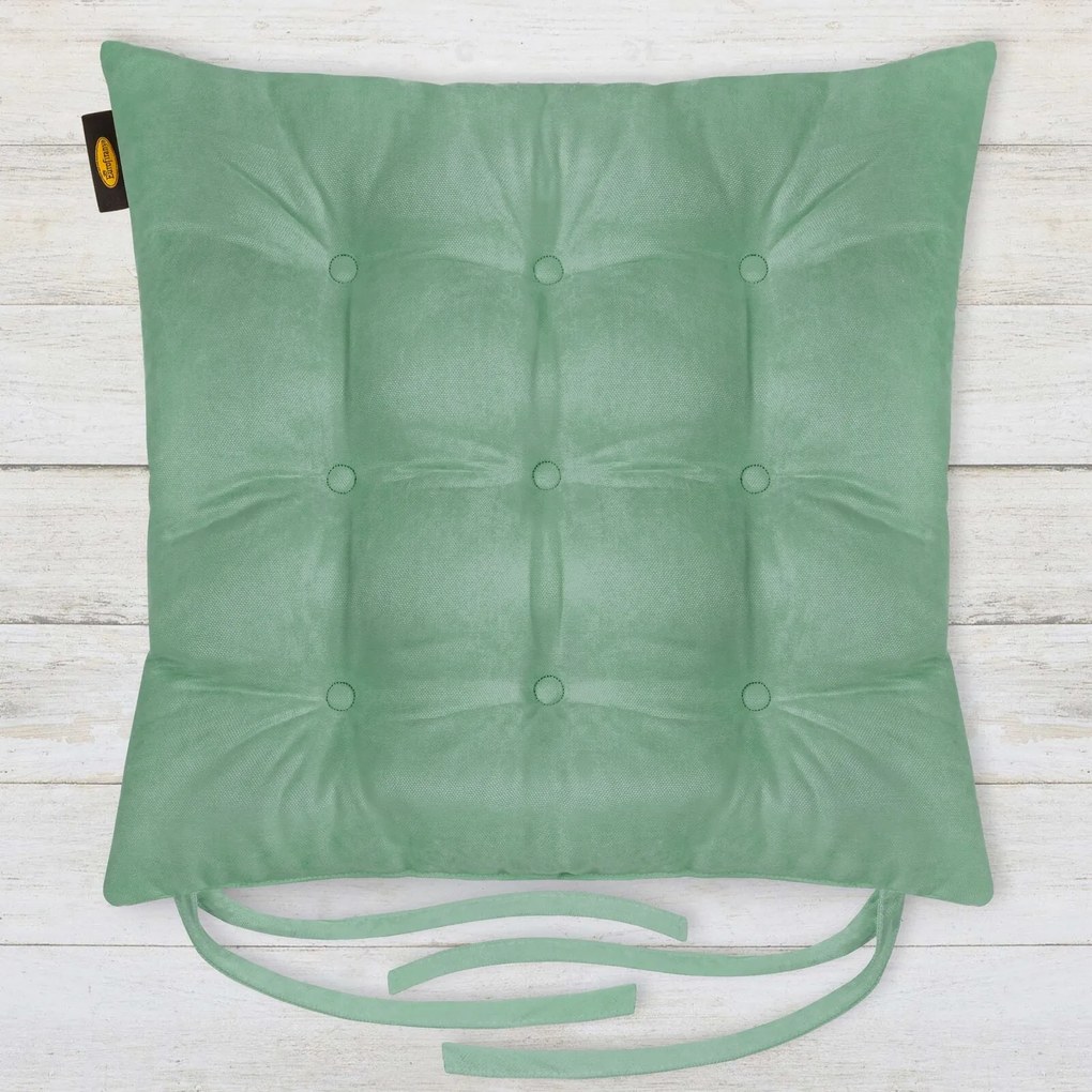 PODSEDÁK NA STOLIČKU ADA 40X40X6 CM MÄTOVÁ