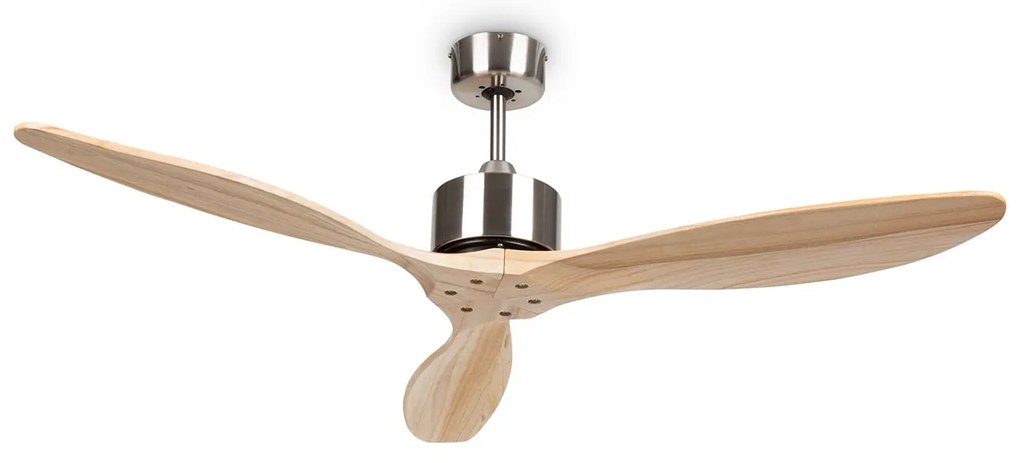 Klarstein Santa Elena stropný ventilátor 52" 9 060 m³/h 3 lopatky z pravého dreva