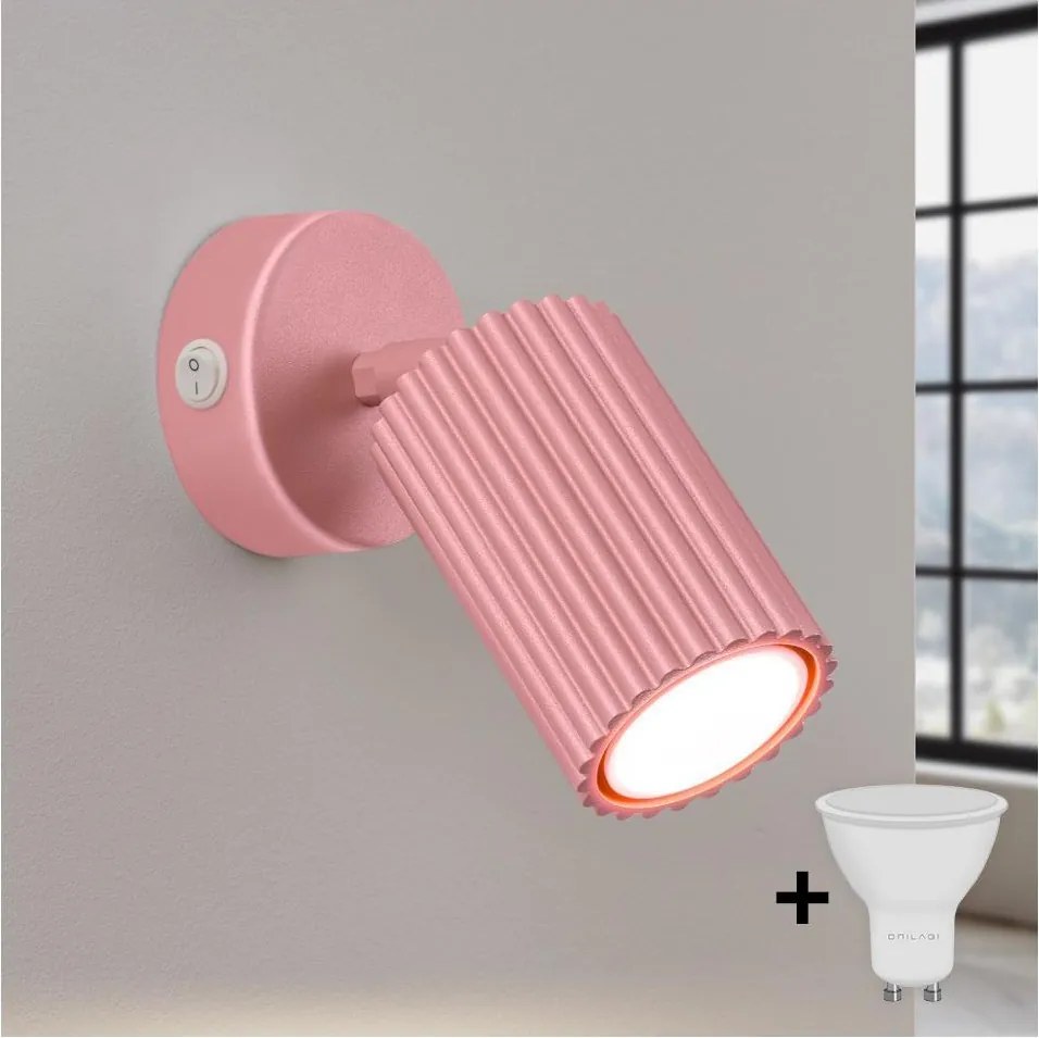 BRILAGI - LED nástenné bodové svietidlo CRESTO 1xGU10/10W/230V ružová