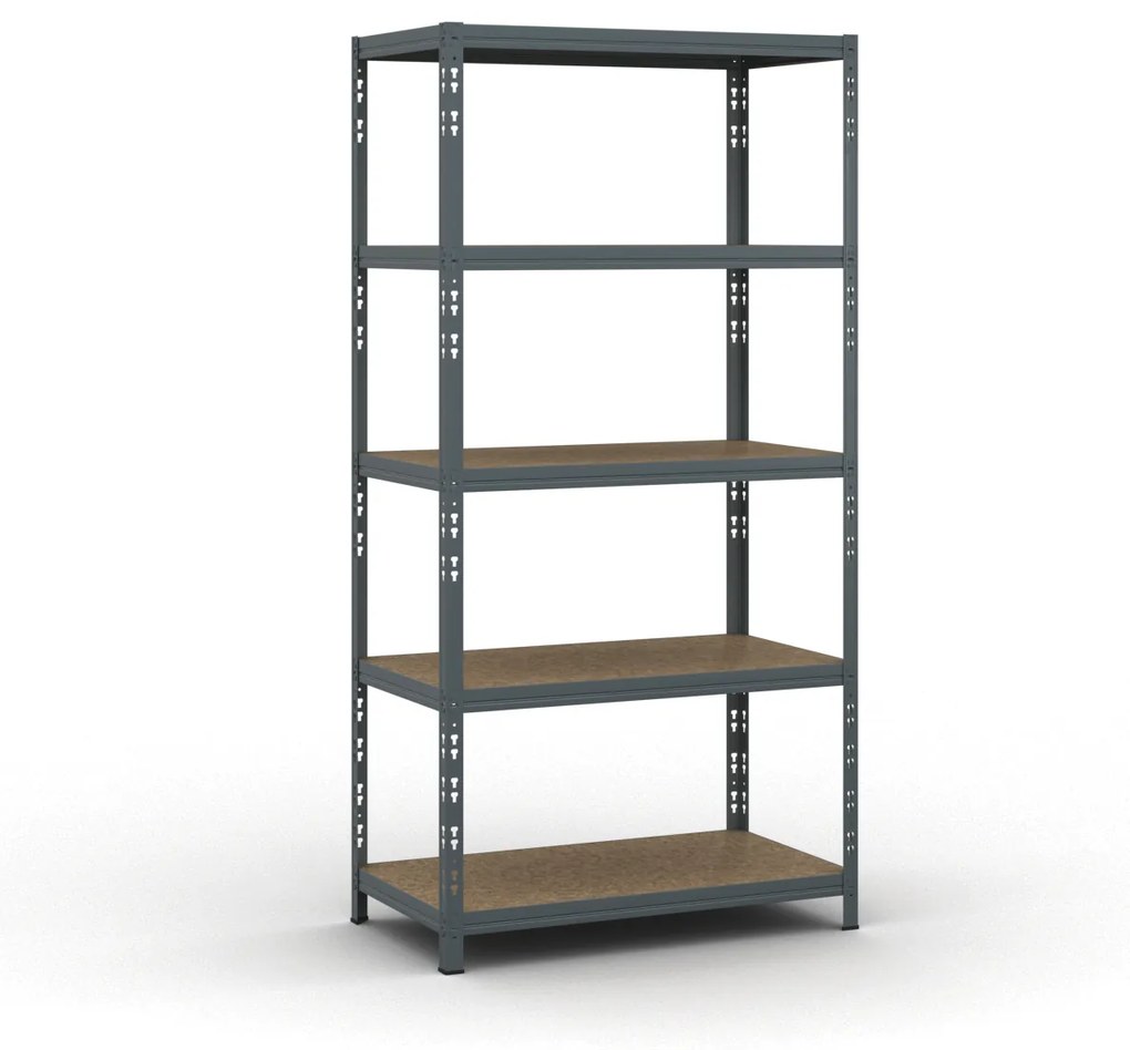 Policový regál 1790x900x500 mm, nosnosť 175kg