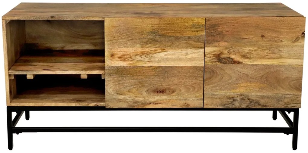 furniture-nabytek.cz - Stolík pod tv z masívu mango 130x60x45