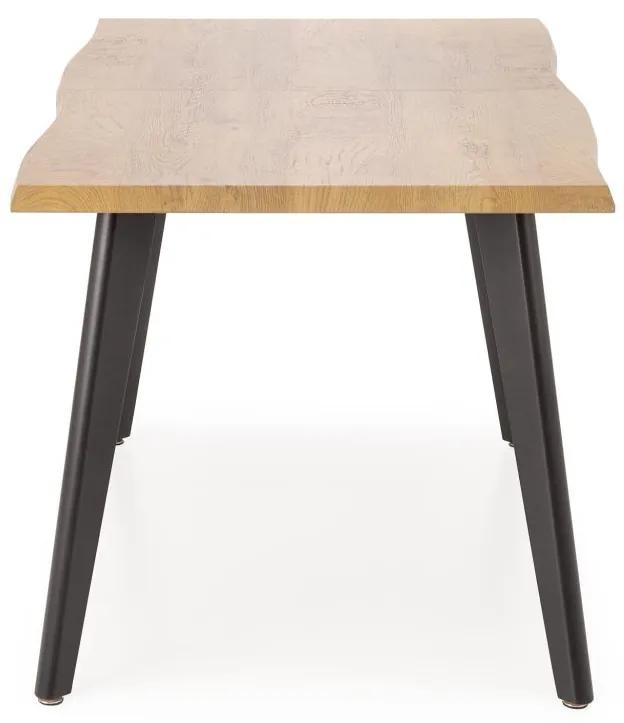Jedálenský rozťahovací stôl DICKSON 150-210 cm, prírodná dýha