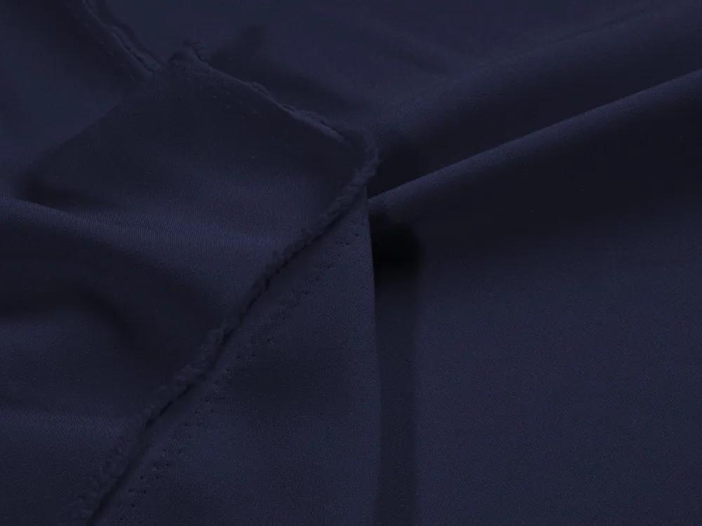 Biante Dekoračný oválny obrus Rongo RG-055 Temne modrý 120x160 cm