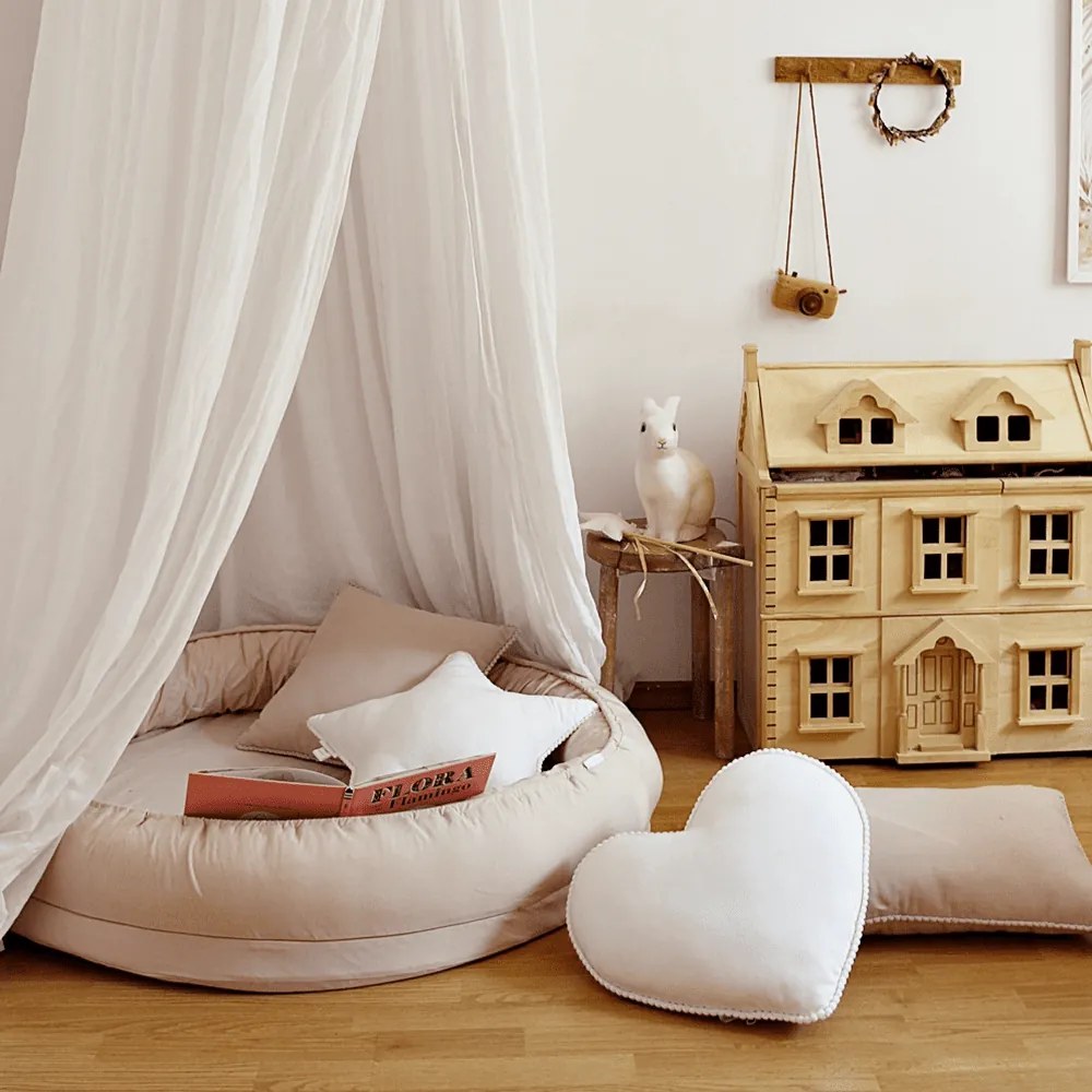 Hniezdo pre deti púdrovo ružová