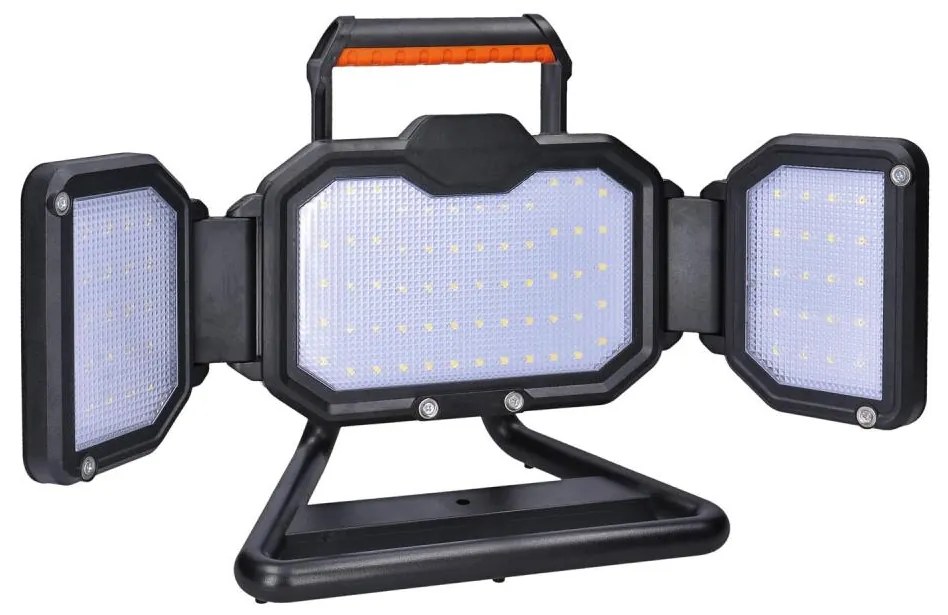Solight WM-30W-RE-LED Stmievateľný nabíjací reflektor LED/30W/6600 mAh 4000K IP54