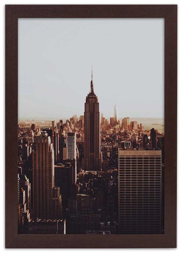 Gario Plagát Empire state building NYC Farba rámu: Bez rámu, Rozmery: 30 x 45 cm
