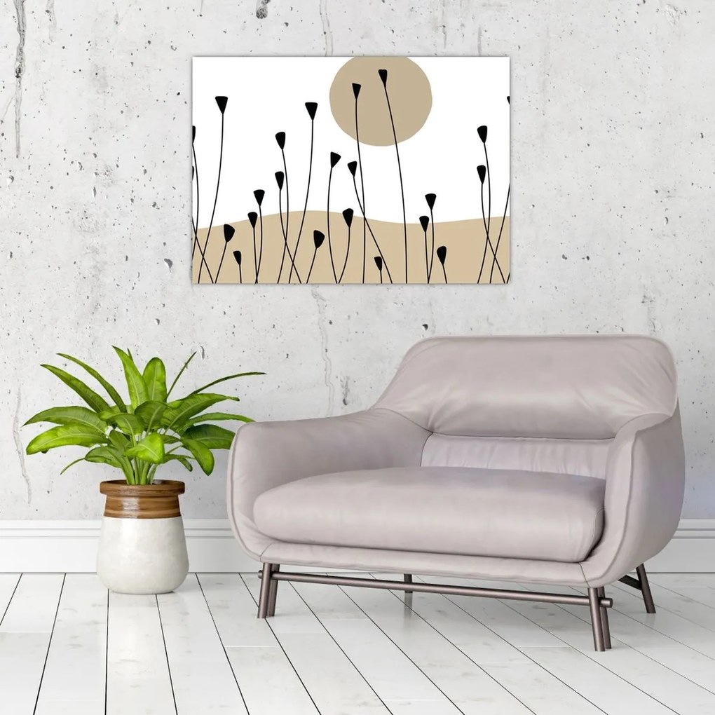 Obraz - Grafická lúka N⁰2 (70x50 cm)