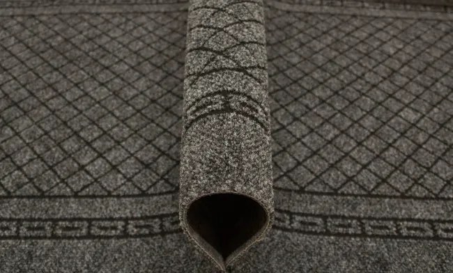 Protišmykový rohožkový behúň Way 402 sivý - Výpredaj