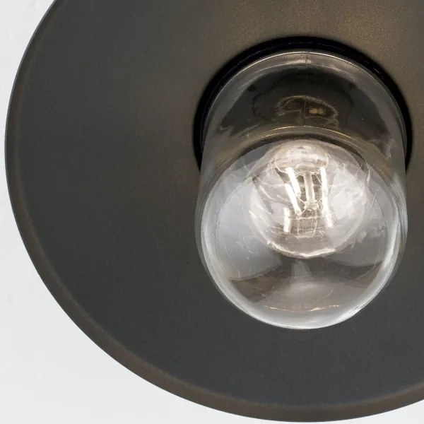 Orion AL 11-1317 - Vonkajšie prisadené svietidlo EDWARD 1xE27/60W/230V IP44 antracit