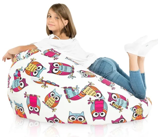 Sedací vak pre deti SAKO sovy