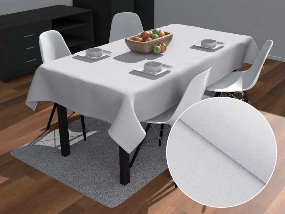 Biante Dekoračný obdĺžnikový obrus BKS-408 Studená svetlo sivá 100x140 cm