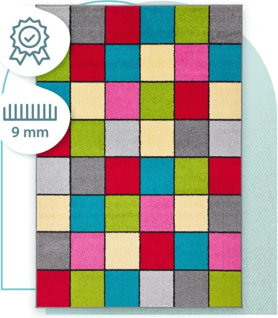 Koberec Agnella Funky Top Super Kuku žltý