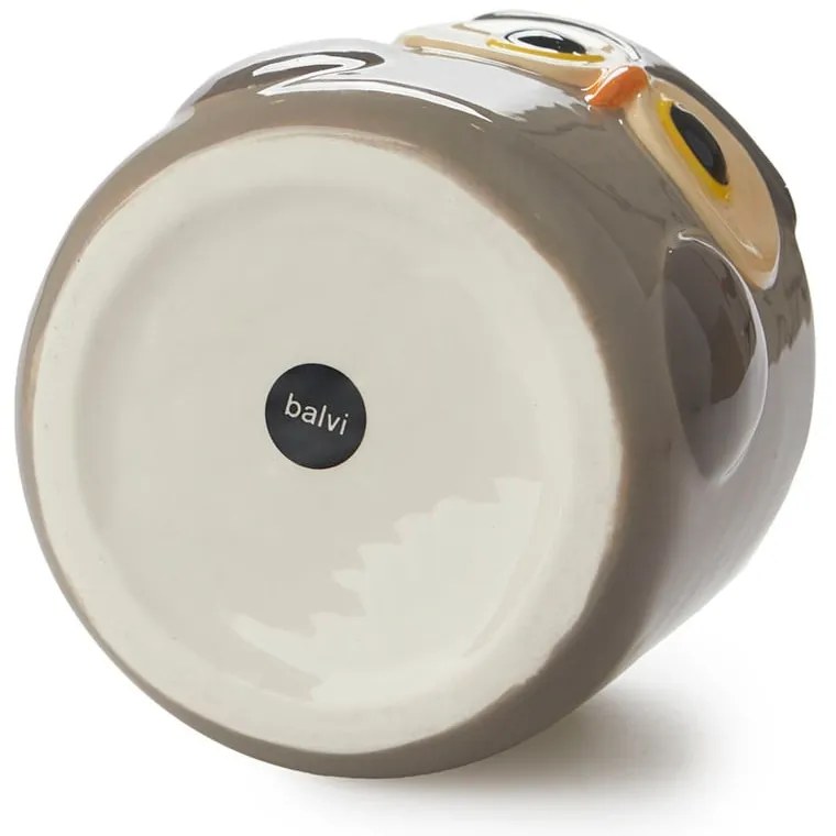 Keramický kvetináč ø 13,5 cm Owl – Balvi