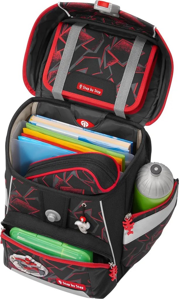 Školská aktovka Step by Step SPACE, Ninja Yuma - 5-dielna súprava