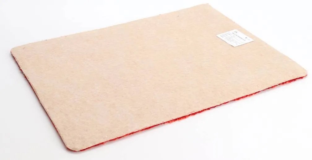 ITC, Koberec metráž Bella Marbella 64, na mieru, šíře 3m,4m,5m, červená, filc, obývacia izba