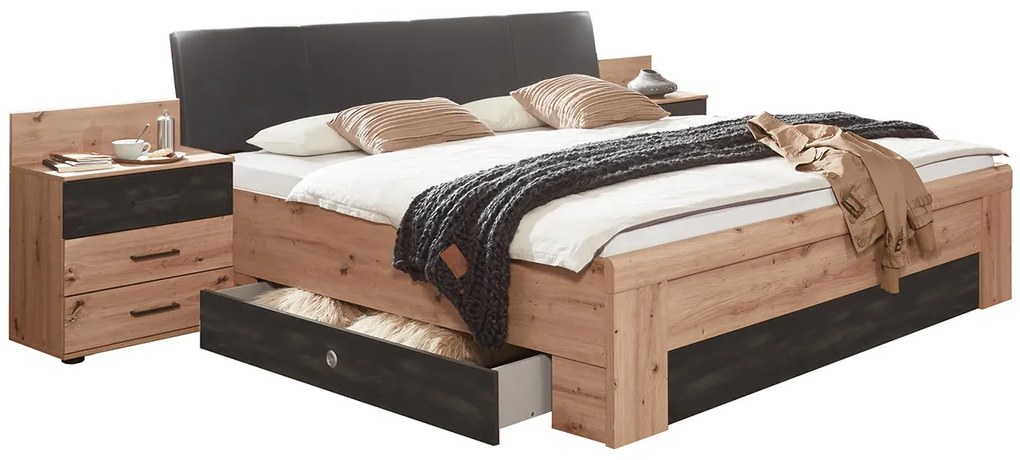 POSTEl s úložným priestorom 180x200 LUGANO