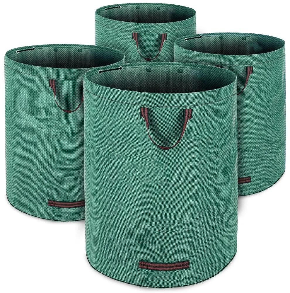 Záhradná taška 4-dielny set zelený 280 l