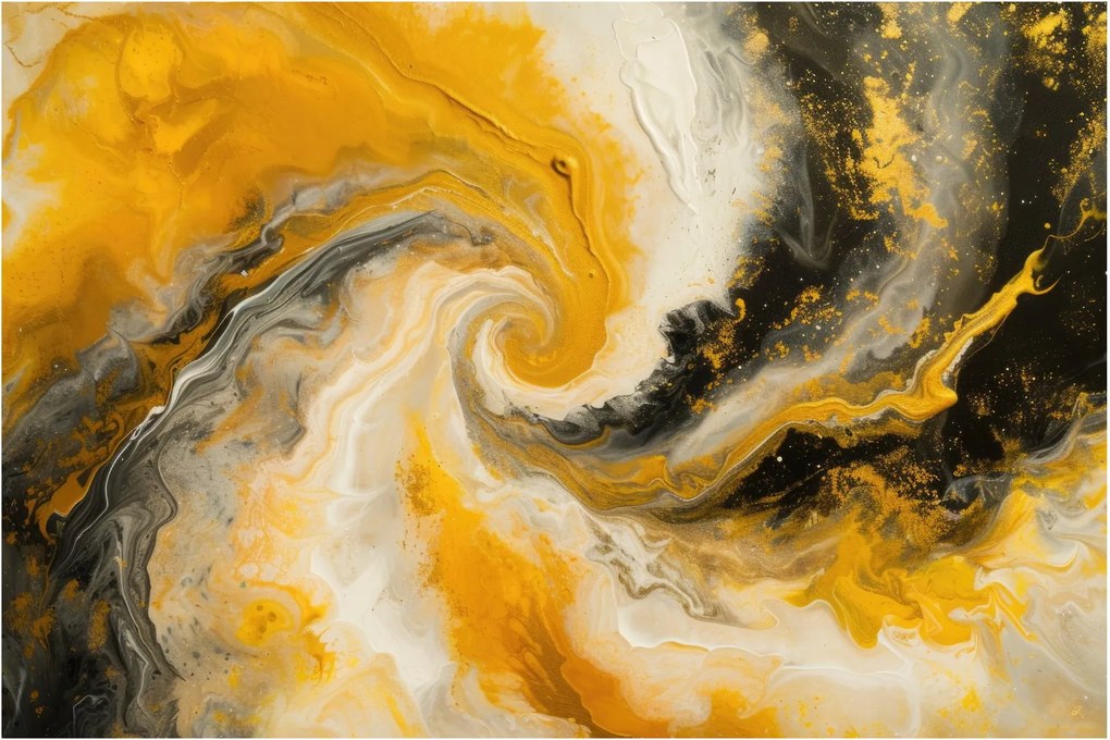 Obraz - Špirálna abstrakcia (90x60 cm)