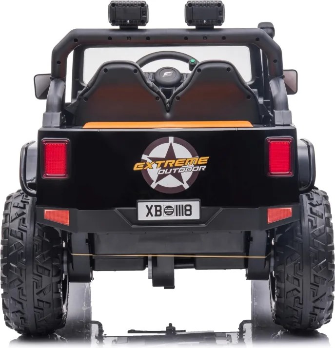 Ramiz Vozidlo Jeep Monster Čierna