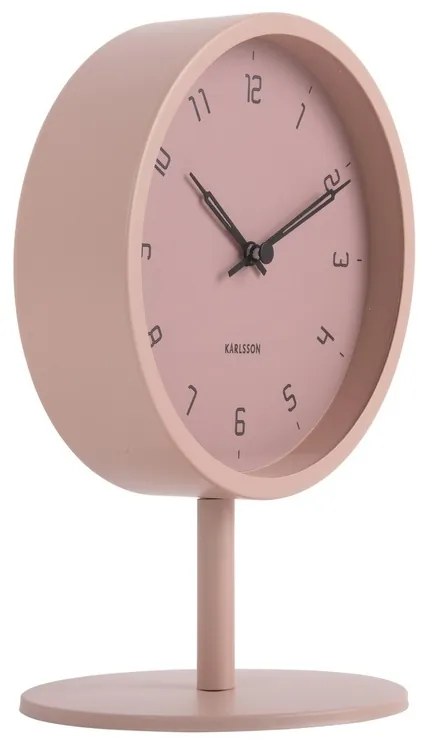 Karlsson 5951PI dizajnové stolné hodiny 23 cm