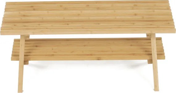 Bambusový botník prírodný DR-B061 NAT