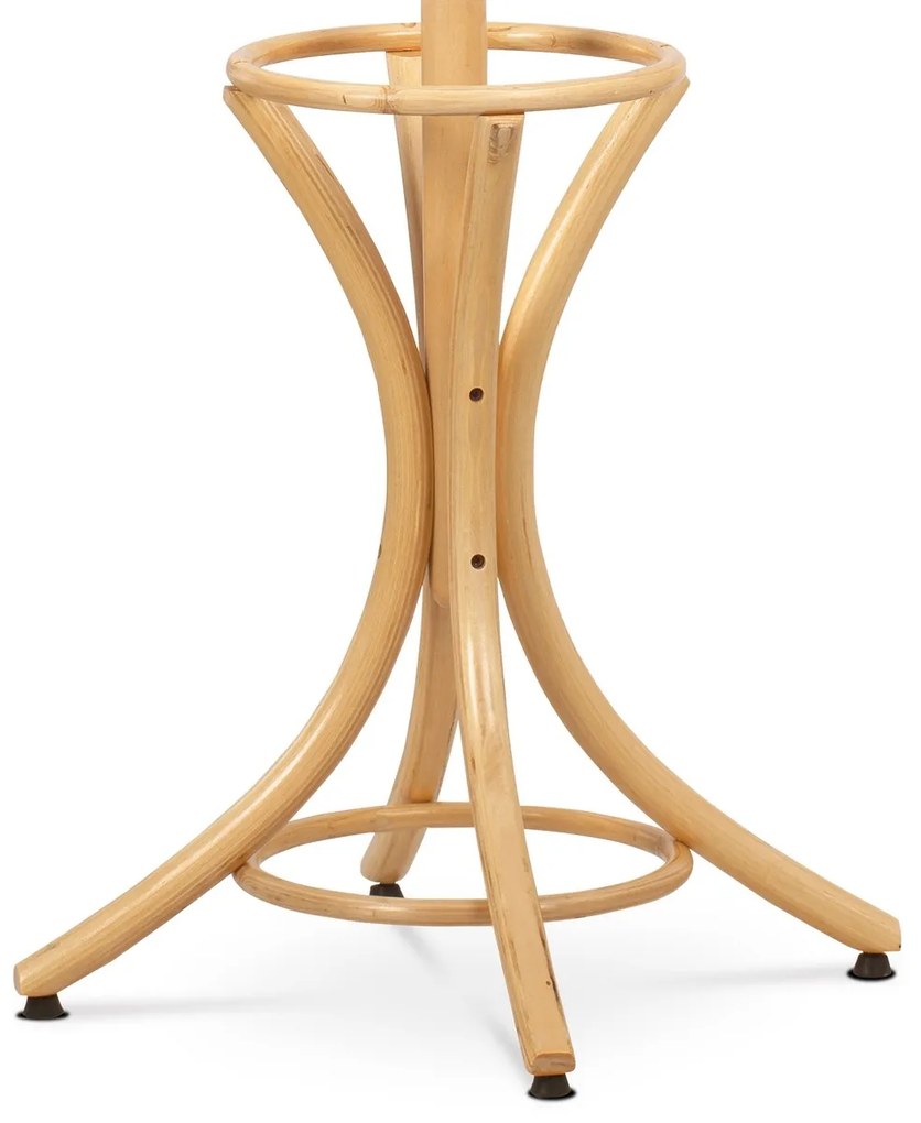 Drevený masívny vešiak prírodná, 185 cm