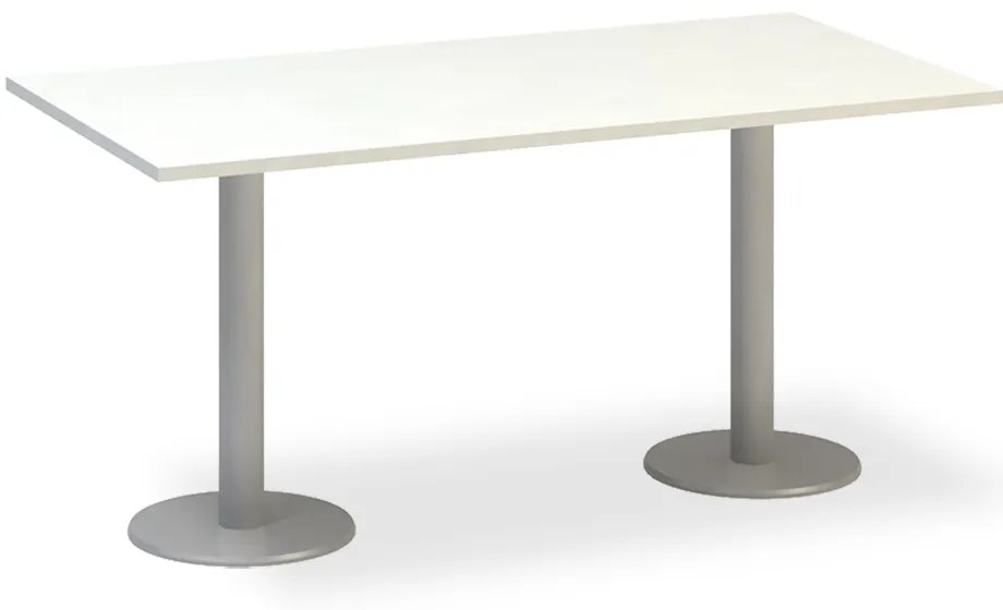 Konferenčný stôl ProOffice 80 x 160 x 74,2 cm, biela