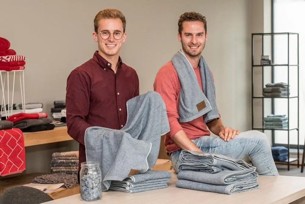 Clarysse Towel2 ECO uterák denim - 70x140 cm