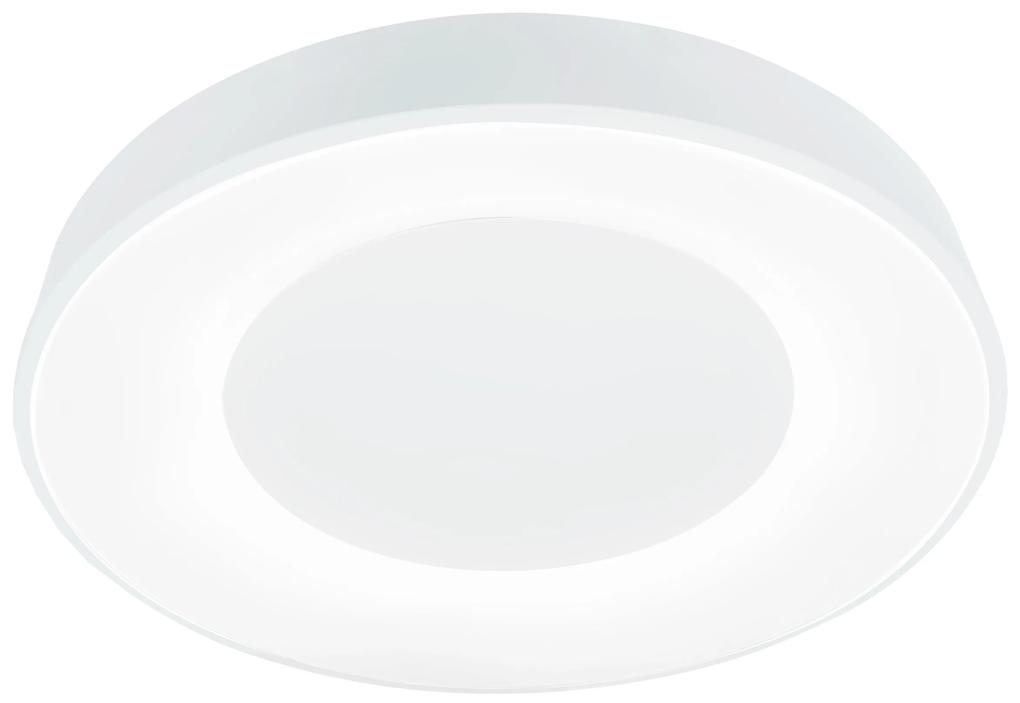 RABALUX LED stropné prisadené osvetlenie CEILO, 38W, teplá-studená biela, 48cm, okrúhle, biele