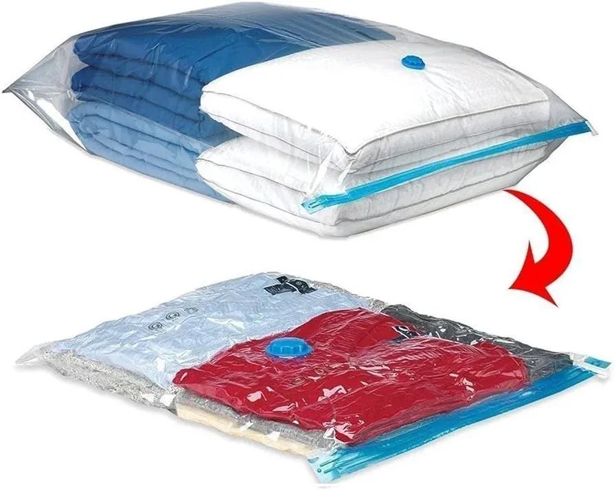 Vákuové vrecká ORION ušetria 75 % miesta, 100 x 70 cm