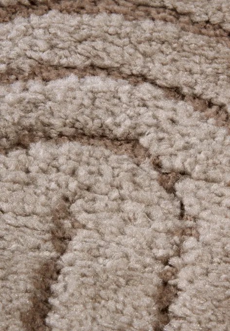 Koberec Elle Decoration New York Panglao taupe kruh