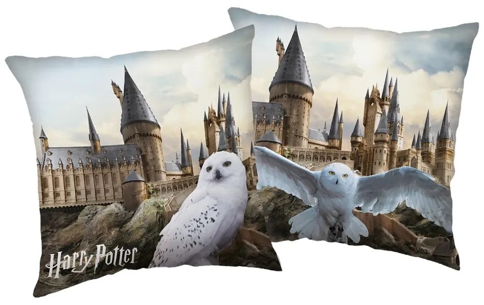 Detský vankúšik 40x40 cm Harry Potter "Hedwig" – Jerry Fabrics