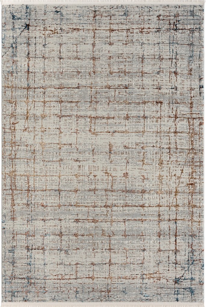 My Flair, Kusový koberec Esme 3 hellgrau, 200x290, šedá, chodba / predsieň