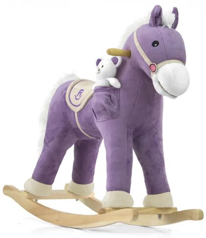 Hojdací koník Pony fialový