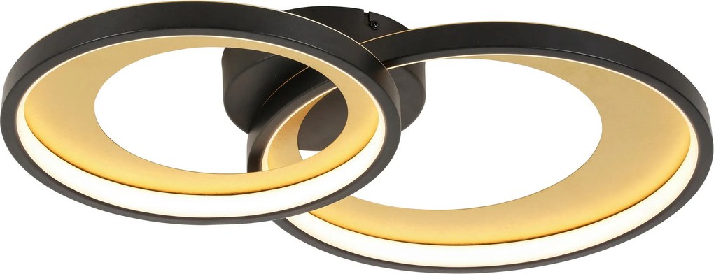 XXXLutz STROPNÉ LED SVIETIDLO, 55/35/8,5 cm Novel - Online Only bytové doplnky - 008227153202
