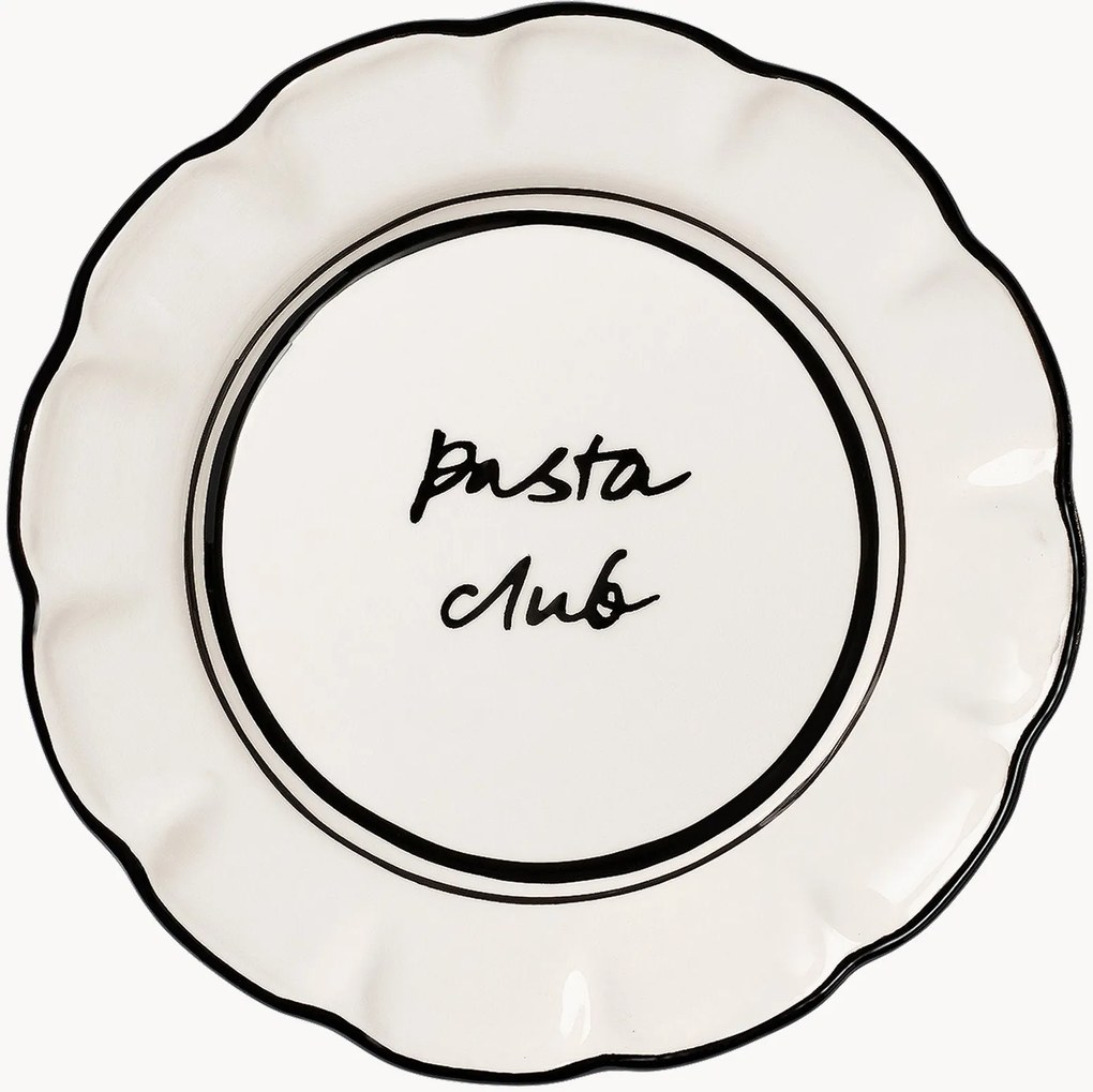 Ručne maľovaný raňajkový tanier Bistro