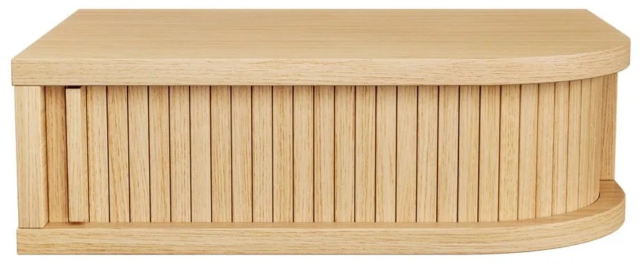 Nočný stolík v dekore duba v prírodnej farbe Farsta - Woodman