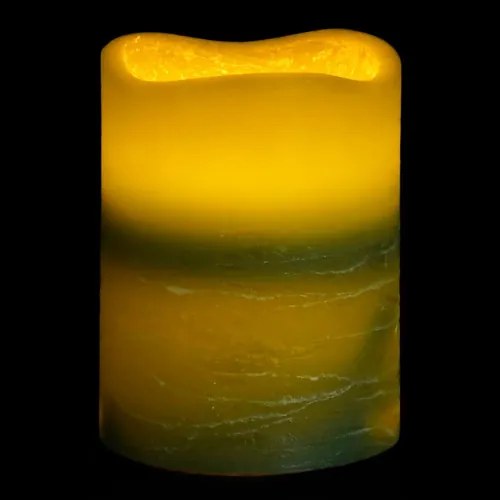 vidaXL Bezplameňové LED sviečky s diaľkovým ovládaním 24 ks biela-