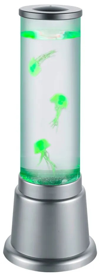 Lávová lampa v striebornej farbe Jelly – Reality