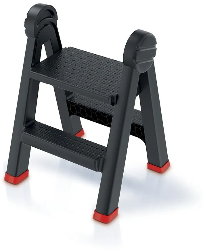 Schůdky Tritan Ladder černo-červené