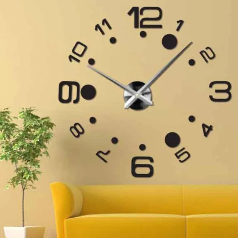Moderné nalepovacie nástenné hodiny | SENTOP 12S013