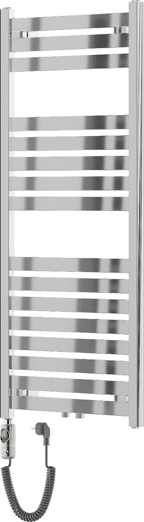 Mexen Uran, elektrické vykurovacie teleso 1200 x 500 mm, 600 W, chrómová, W105-1200-500-2600-01