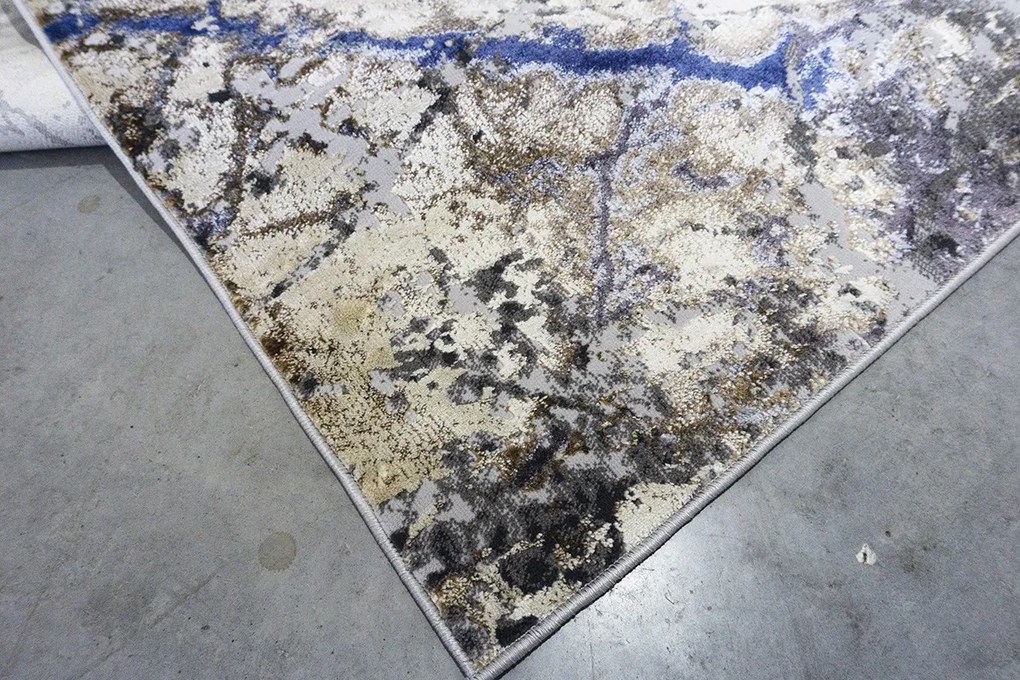 Berfin Dywany, Kusový koberec Lexus 9101 Beige Blue, 200x290, modrá, obývacia izba