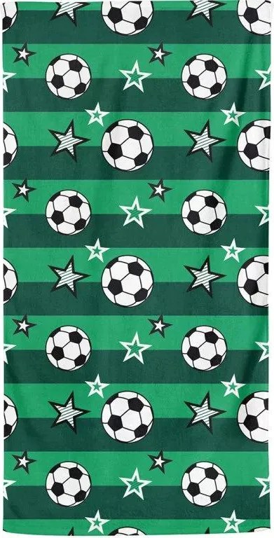 TipTrade Bavlnená froté osuška 70x140 cm - Futbal