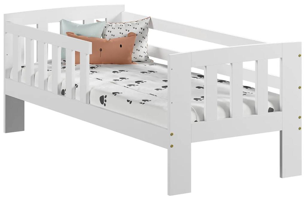 Detská posteľ ALA 70x160cm masív biela