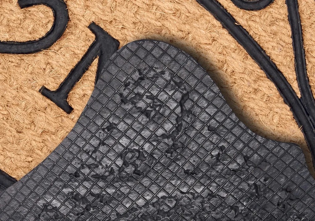 Hanse Home, Rohožka Home 105712 – na von aj na doma, 45x75, hnedá, chodba / predsieň