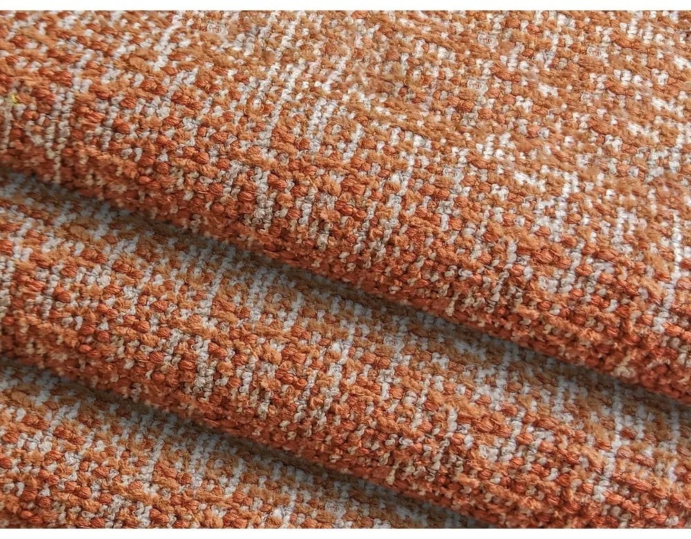 Oranžové/hnedé kreslo Ailani – Makamii