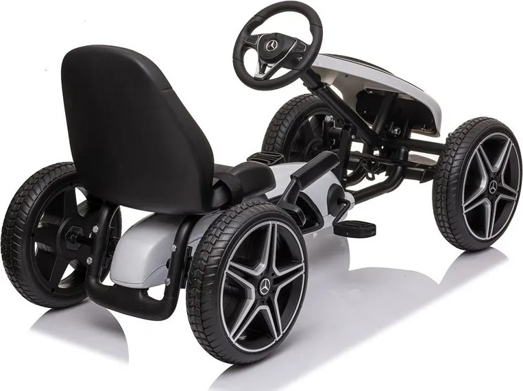 LEAN CARS Gokart Mercedes XMX610 biely