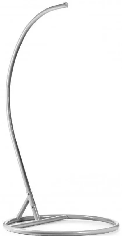 Sivý stojan na závesné hojdacie kreslo